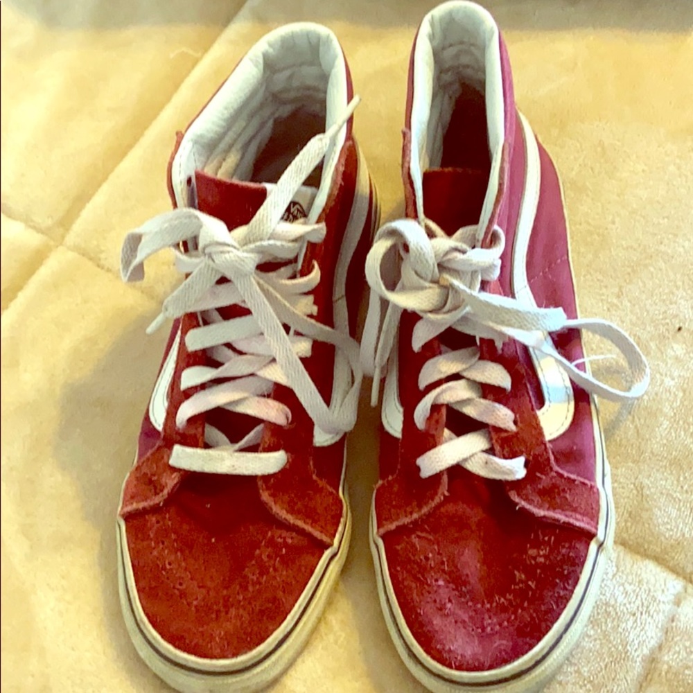 Sneakers Maroon vans high tops